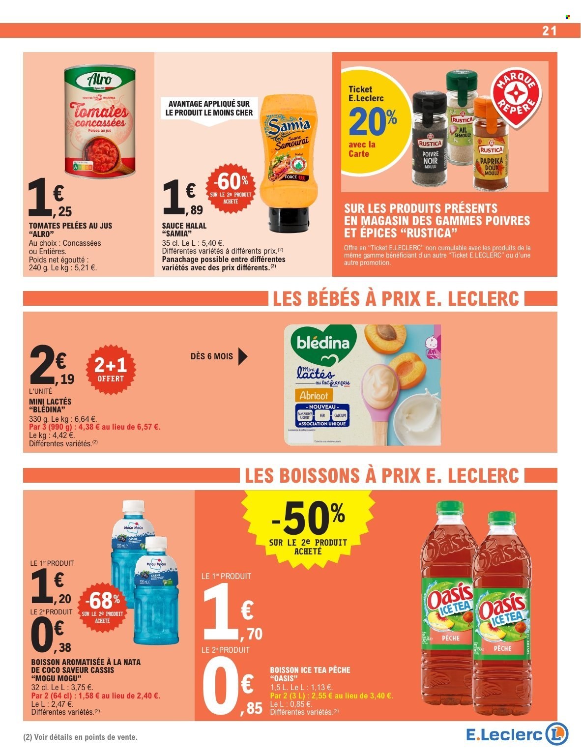 Catalogue E.Leclerc - 28/07/2026 - 08/08/2026. Page 21