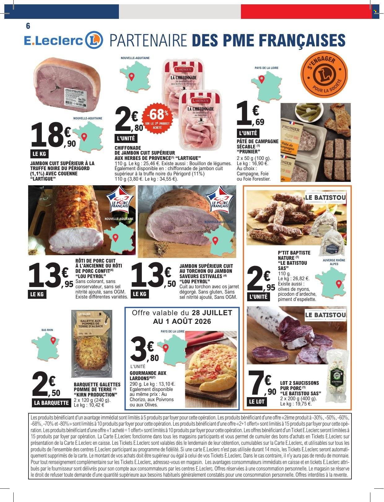 Catalogue E.Leclerc - 28/07/2026 - 08/08/2026. Page 6