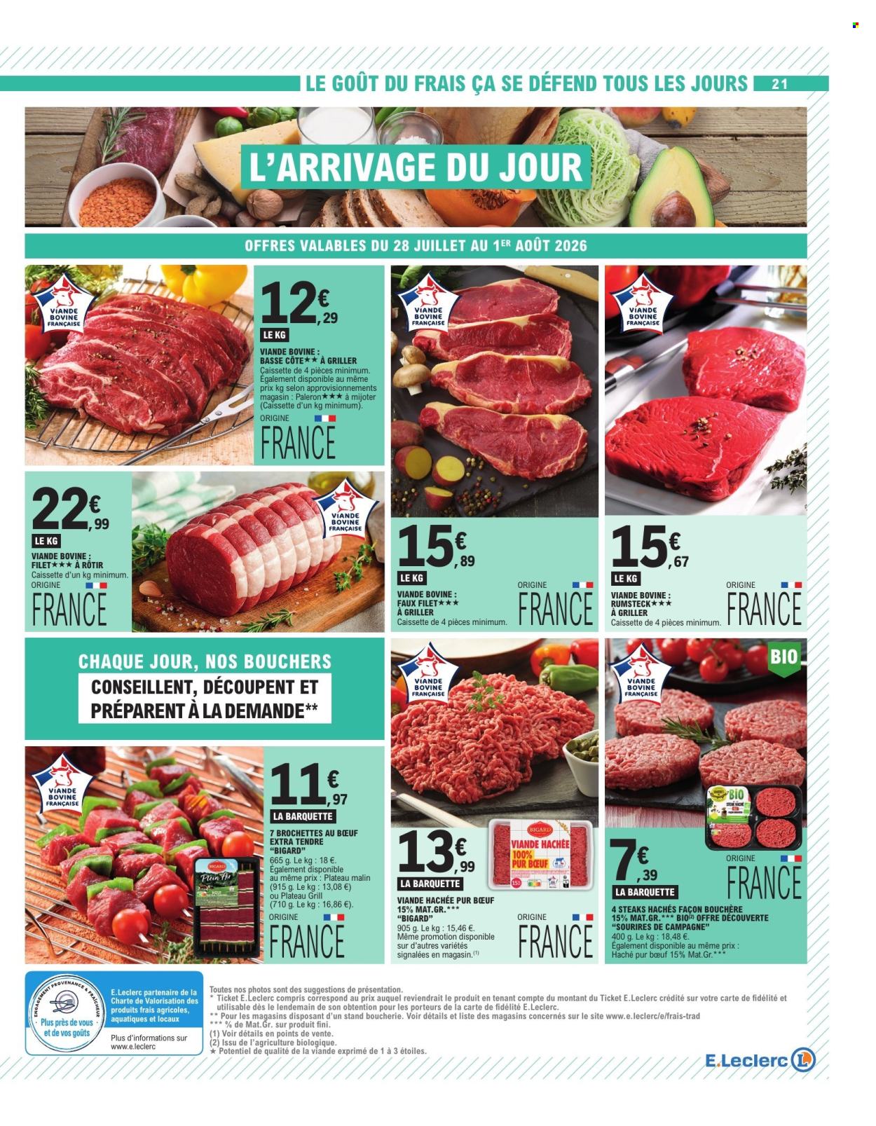 Catalogue E.Leclerc - 28/07/2026 - 08/08/2026. Page 21