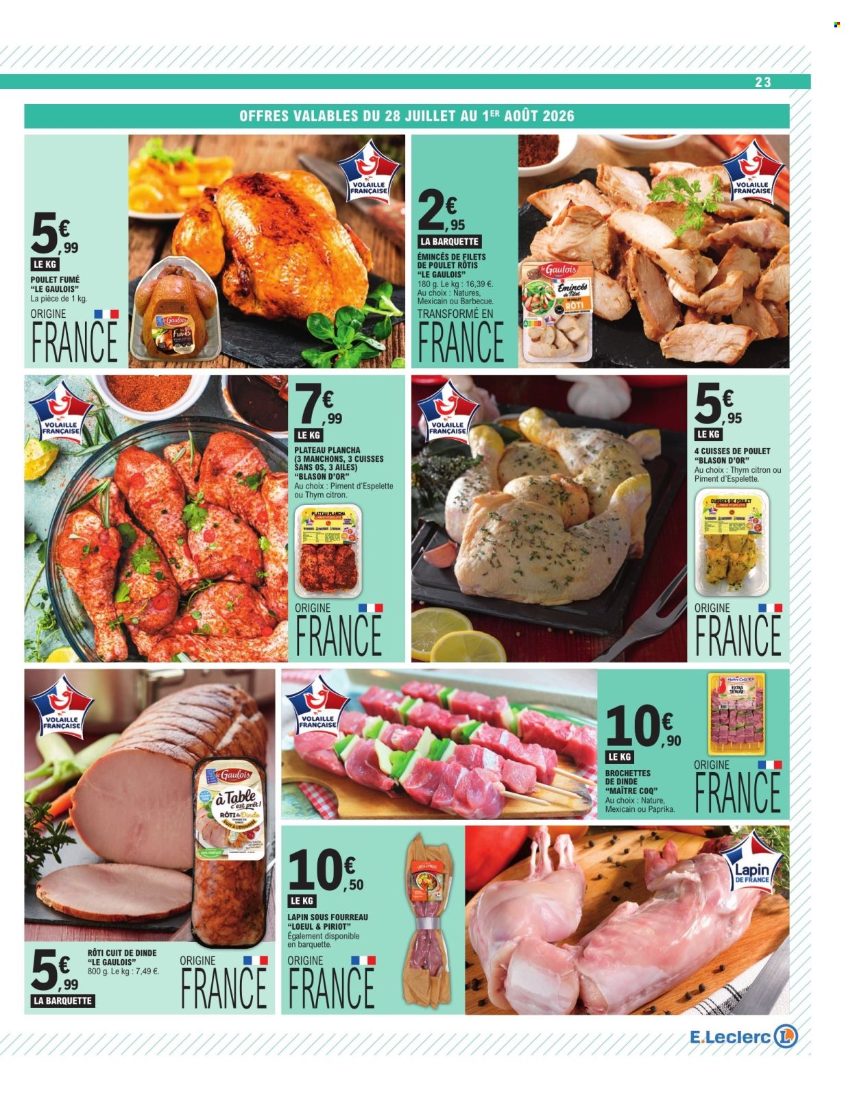 Catalogue E.Leclerc - 28/07/2026 - 08/08/2026. Page 23