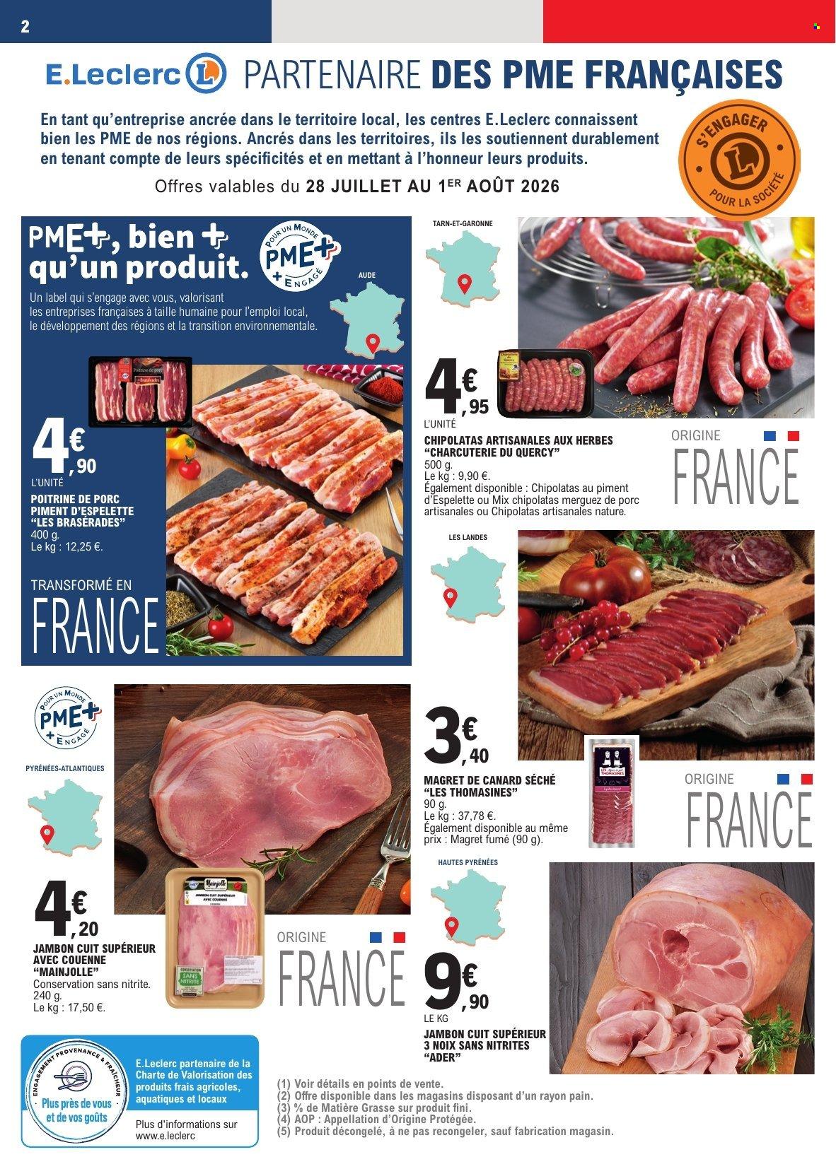 Catalogue E.Leclerc - 28/07/2026 - 08/08/2026. Page 2