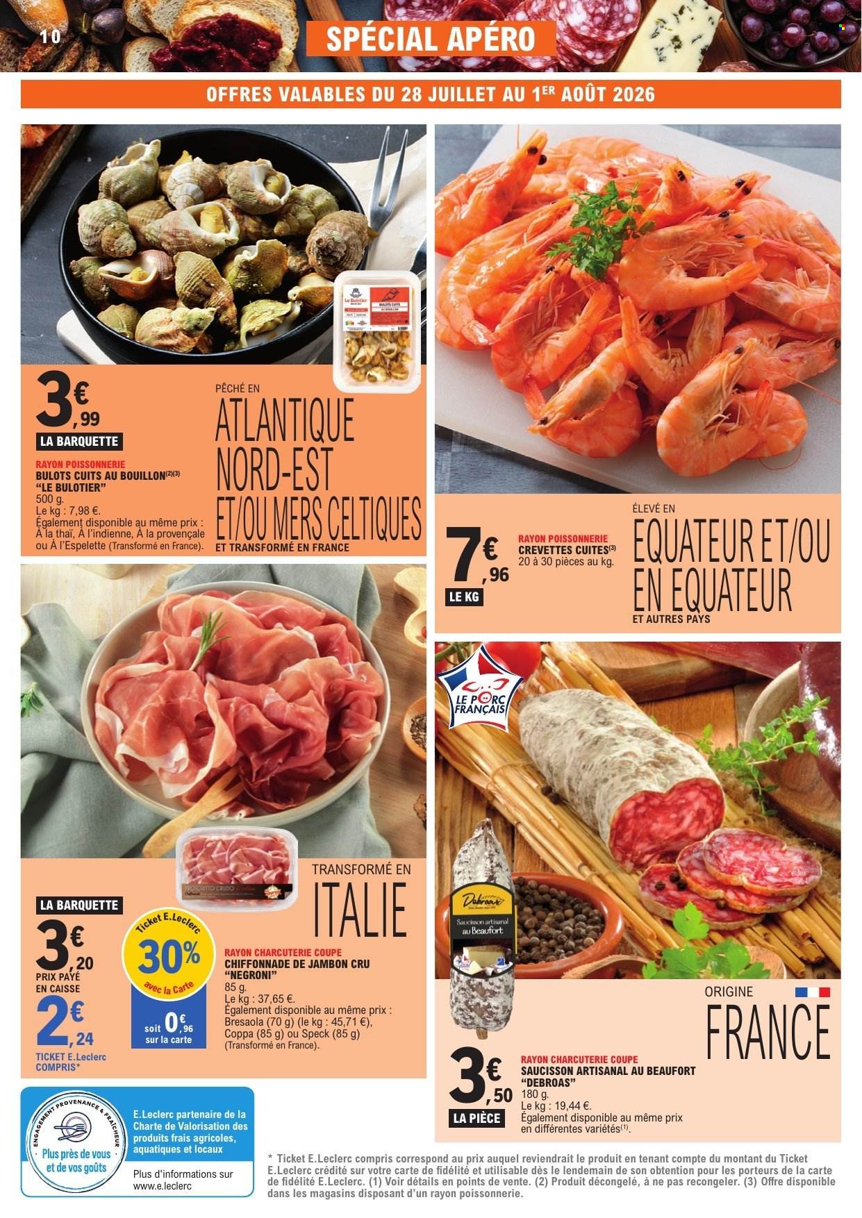 Catalogue E.Leclerc - 28/07/2026 - 08/08/2026. Page 10