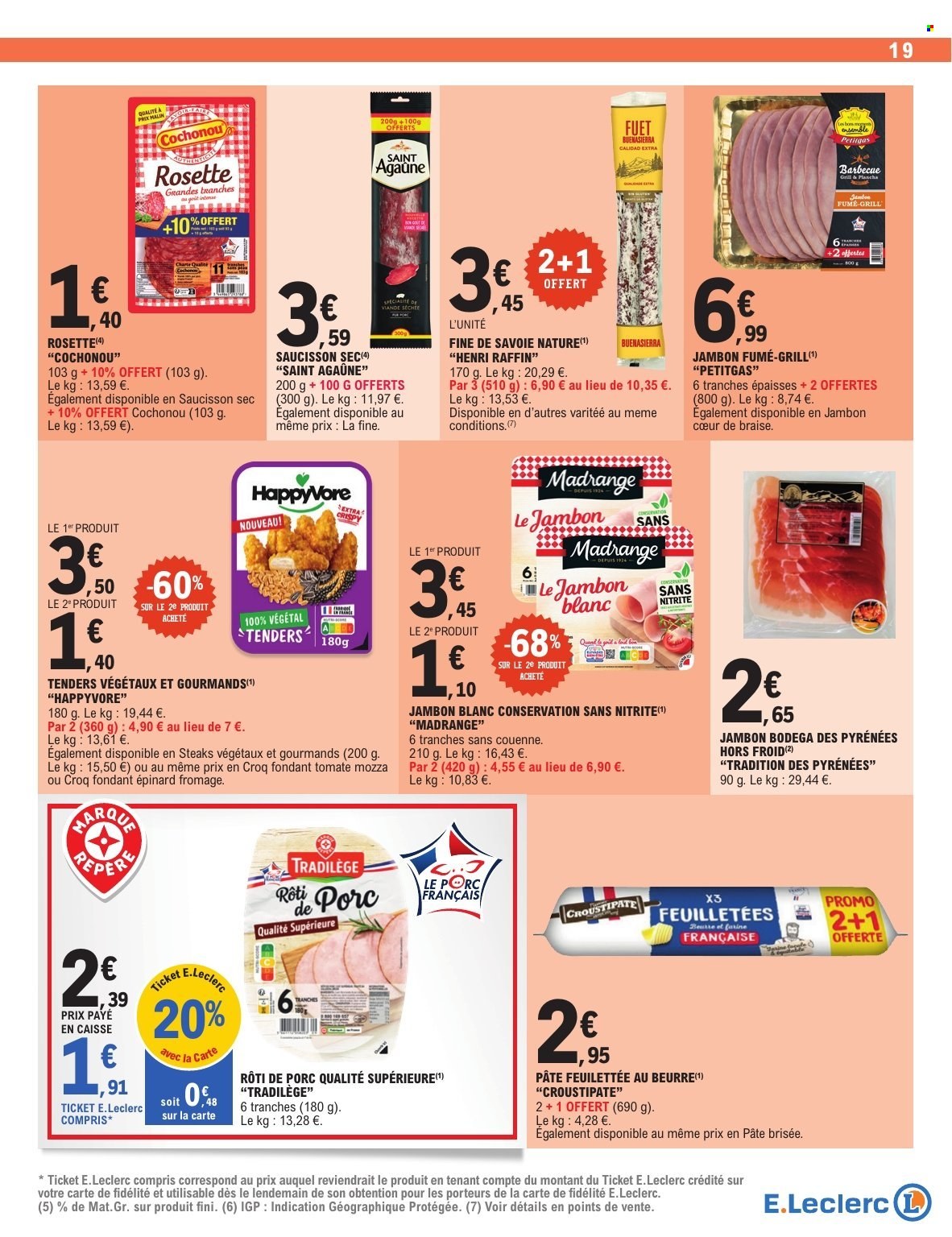 Catalogue E.Leclerc - 28/07/2026 - 08/08/2026. Page 19