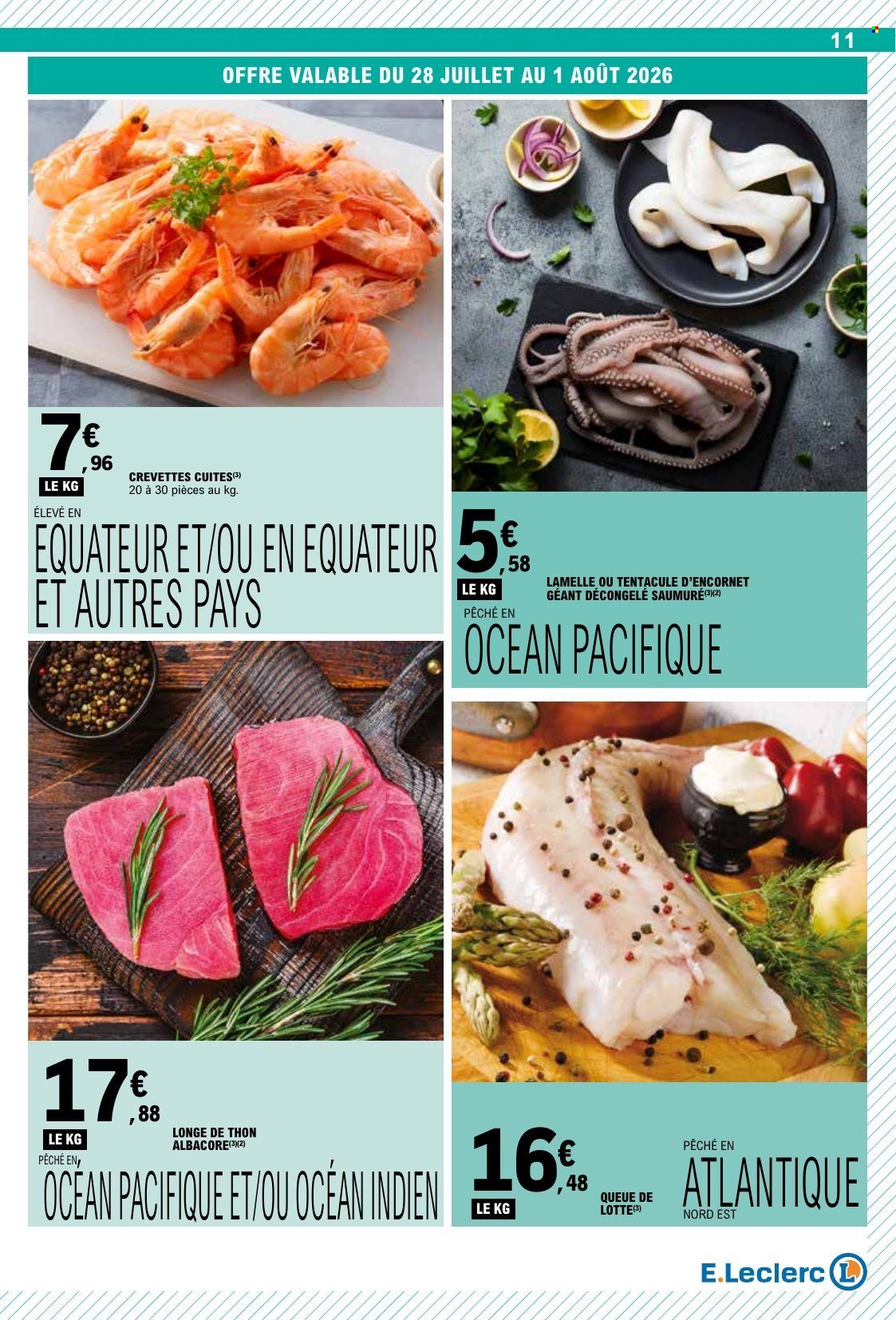 Catalogue E.Leclerc - 28/07/2026 - 08/08/2026. Page 11