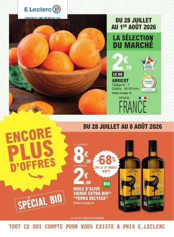 Catalogue E.Leclerc - 28/07/2026 - 08/08/2026.