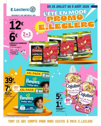 Catalogue E.Leclerc - 28/07/2026 - 08/08/2026.