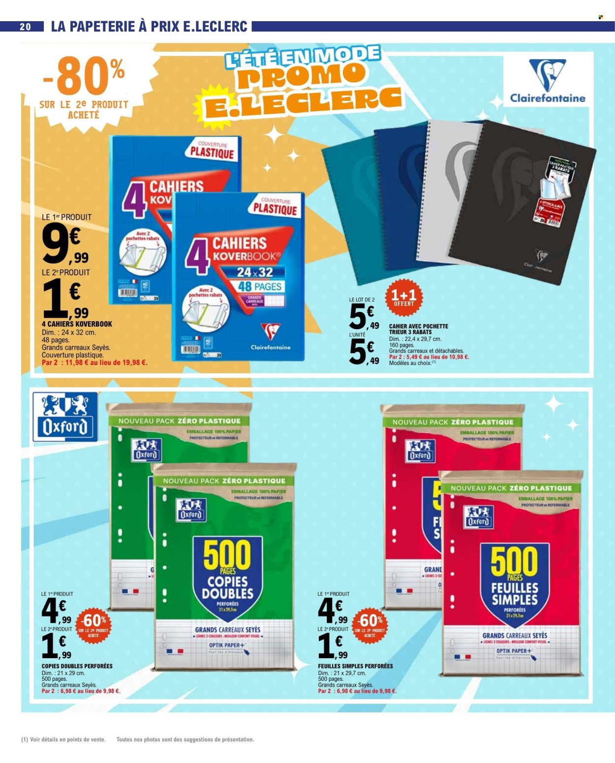 Catalogue E.Leclerc - 28/07/2026 - 08/08/2026. Page 20