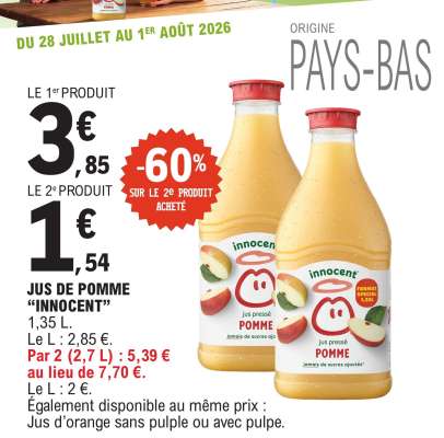 JUS DE POMME "INNOCENT"