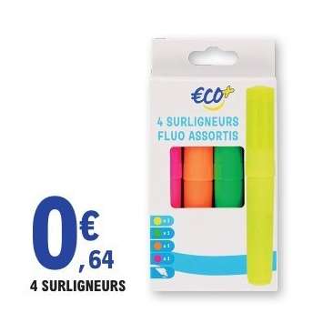 4 SURLIGNEURS