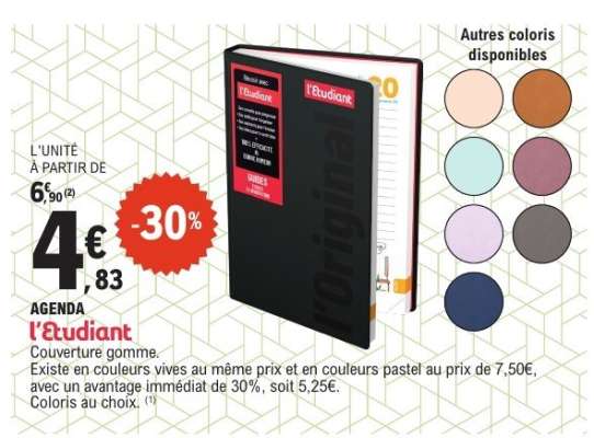 AGENDA l'Étudiant