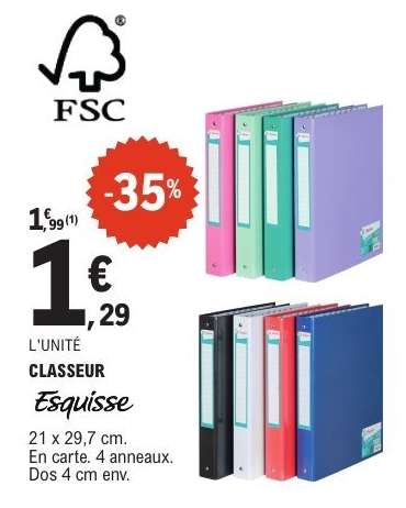 CLASSEUR “ESQUISSE”