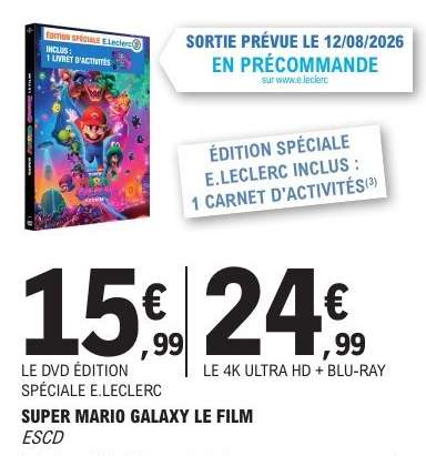 SUPER MARIO GALAXY LE FILM