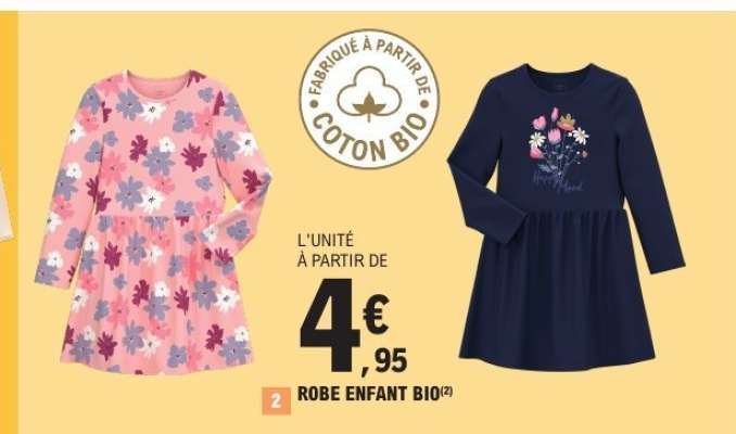 ROBE ENFANT BIO