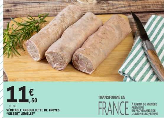 VÉRITABLE ANDOUILLETTE DE TROYES "GILBERT LEMELLE"