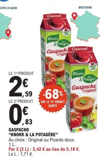 Gaspacho 'Knorr & La Potagère'