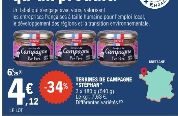 TERRINES DE CAMPAGNE “STÉPHAN”