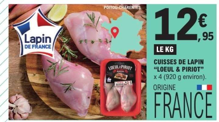 Cuisses de Lapin "LOEUL & PIRIOT"