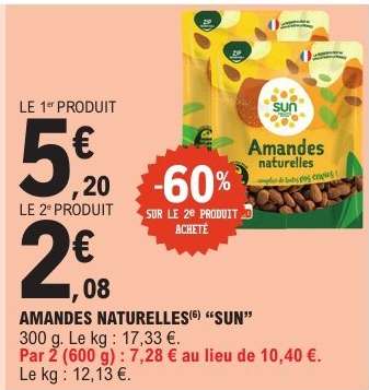 AMANDES NATURELLES SUN