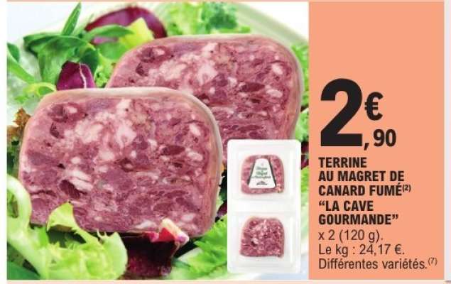 Terrine au Magret de Canard Fumé "La Cave Gourmande"