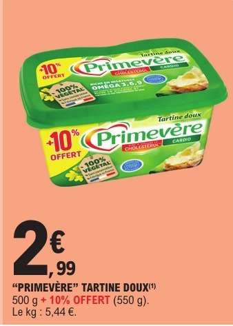 Primevère Tartine Doux