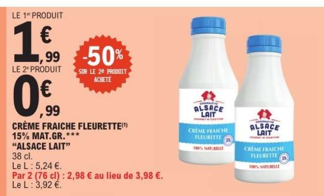 Crème Fraîche Fleurette