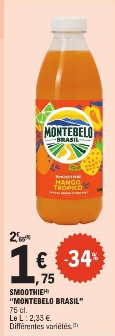 SMOOTHIE "MONTEBELO BRASIL"
