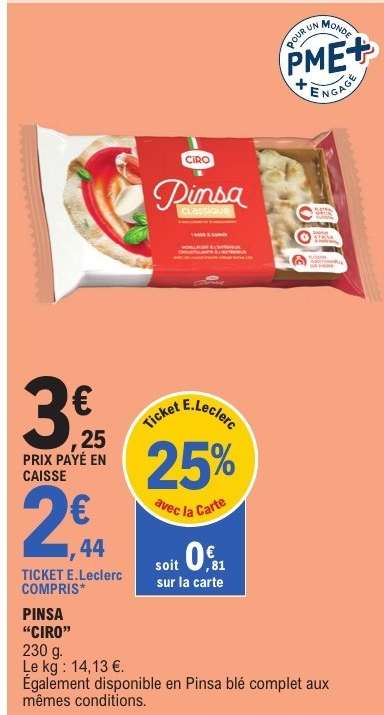 Pinsa Ciro