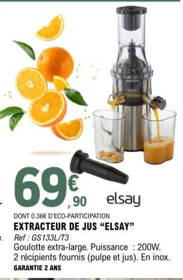 Extracteur de Jus "Elsay"