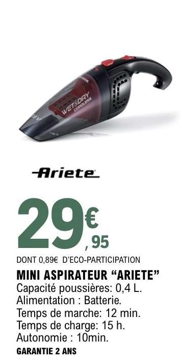 MINI ASPIRATEUR "ARIETE"