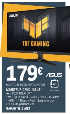 MONITEUR DFHD “ASUS”