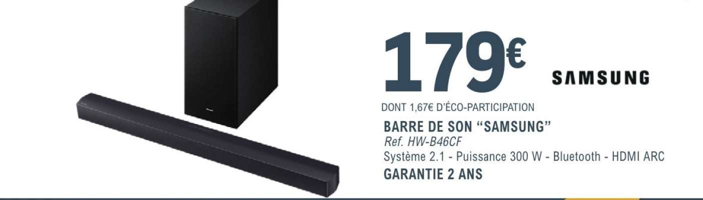 Barre de son "Samsung"