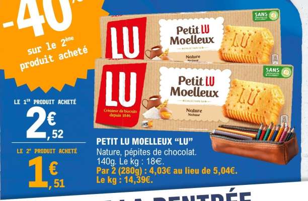 PETIT LU MOELLEUX LU