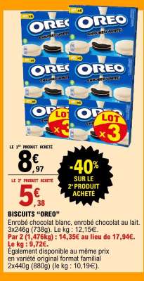 Biscuits Oreo