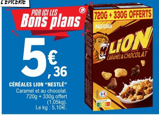 Céréales Lion Nestlé