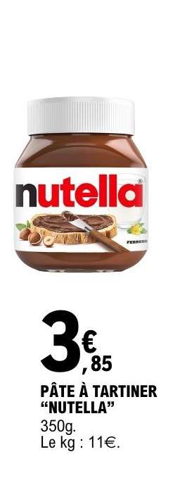 Pâte À Tartiner Nutella