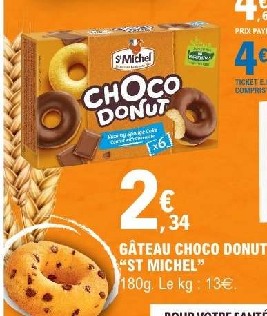 GÂTEAU CHOCO DONUT "ST MICHEL"