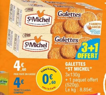 Galettes 'St Michel'