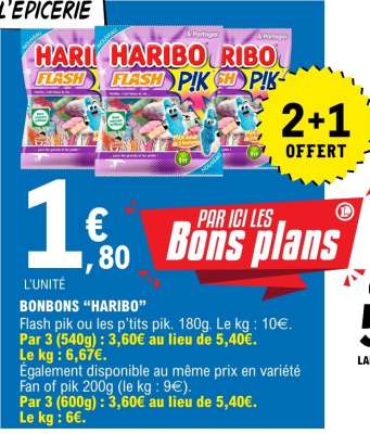 BONBONS HARIBO