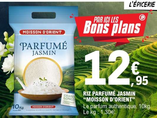 RIZ PARFUMÉ JASMIN 'MOISSON D'ORIENT'