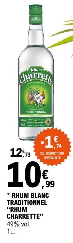 Rhum Blanc Traditionnel "Rhum Charrette"