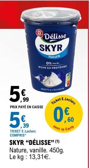 SKYR “DÉLISSE”