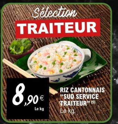 Riz Cantonais 'Sud Service Traiteur'
