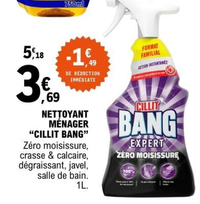 Nettoyant ménager Cillit Bang