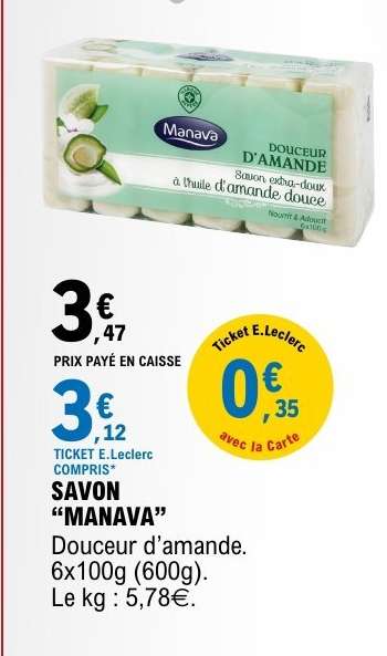 SAVON “MANAVA”