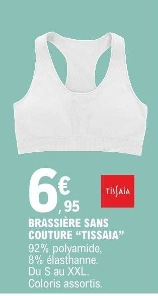 BRASSIERE SANS COUTURE "TISSAIA"