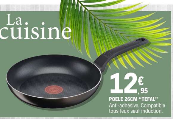 POELE 26CM "TEFAL"