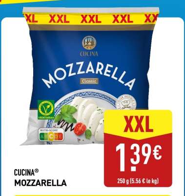 CUCINA® MOZZARELLA