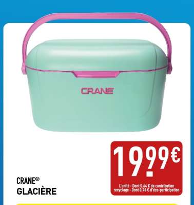 CRANE® GLACIÈRE