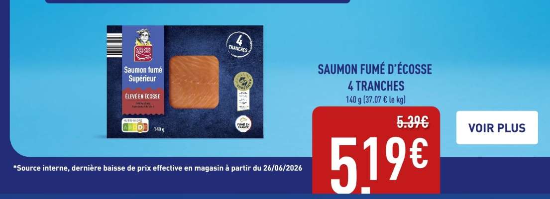 Saumon Fumé d'Écosse