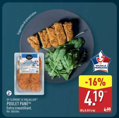 ST-CLÉMENT LE VOLAILLER POULET PANÉ